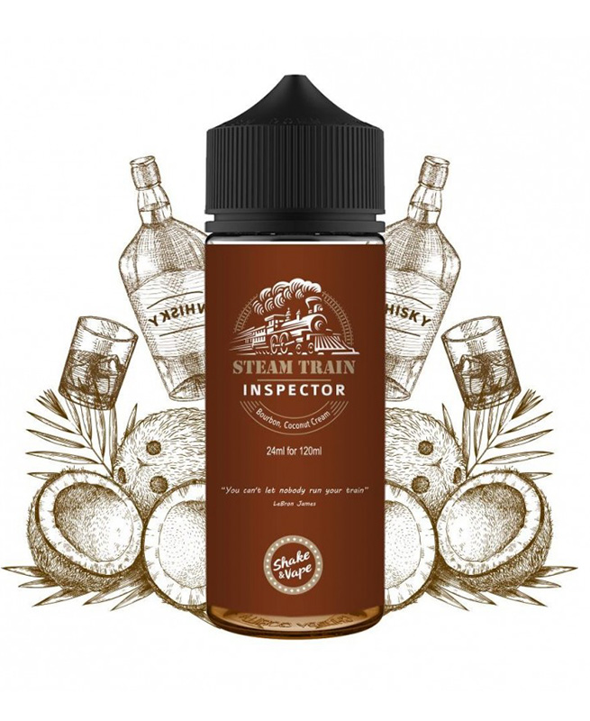 Steamtrain Traquero 120 ml - Shake and Vape Steamtrain Traquero 120 ml - Shake and Vape