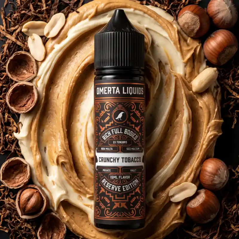 Omerta Reserve Reserve Crunchy Tobacco flavorshot 1560ml (1)